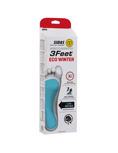 Wkładki do butów narciarskich Sidas 3Feet Eco Winter Low