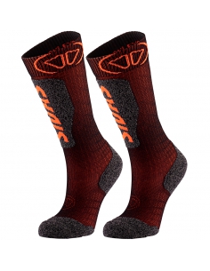 Skarpety narciarskie dziecięce Sidas Ski Expert Junior Orange