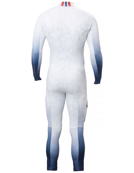 Guma narciarska kombinezon Helly Hansen Juniors' World Cup GS Speed Suit Snow White