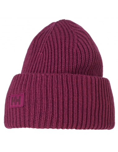 Czapka Helly Hansen Rib Beanie Dark Magenta