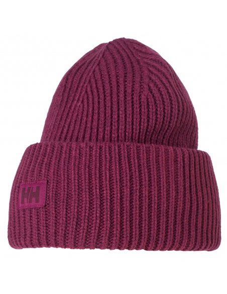 Czapka Helly Hansen Rib Beanie Dark Magenta