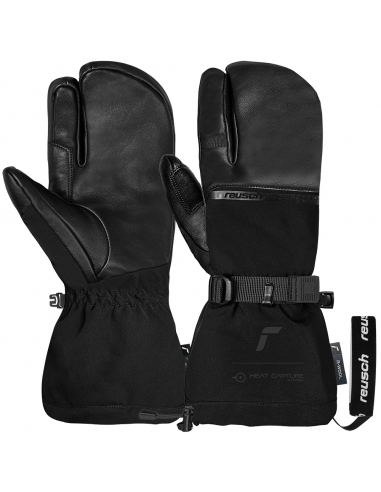 Rękawice narciarskie Reusch Reusch Duality R-WOOL Lobster Black