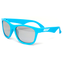 Okulary przeciwsłoneczne dla dzieci Babiators Aces Navigator Electric Blue lustrzane szkła 6+
