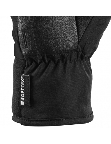 Rękawice narciarskie LEKI Griffin 3D Junior (pięciopalczaste) Black 4.0