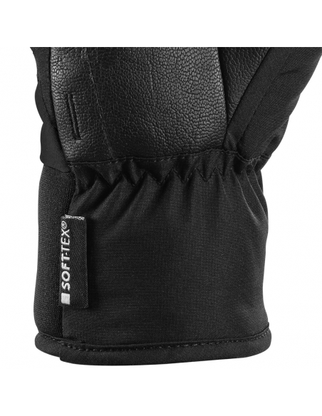 Rękawice narciarskie LEKI Griffin 3D Junior (pięciopalczaste) Black 4.0