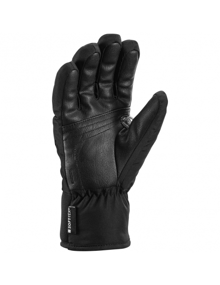 Rękawice narciarskie LEKI Griffin 3D Junior (pięciopalczaste) Black 4.0