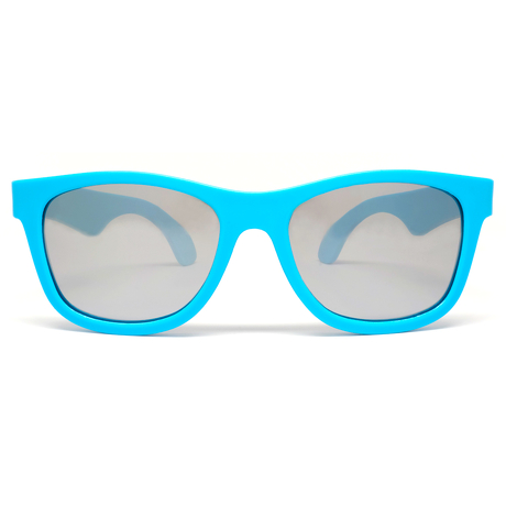 Okulary przeciwsłoneczne dla dzieci Babiators Aces Navigator Electric Blue lustrzane szkła 6+