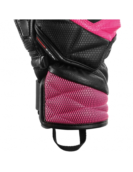 Rękawice narciarskie Leki WCR Venom 3D Junior Mitten (jednopalczaste) Black/Pink