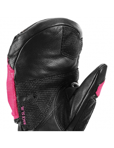 Rękawice narciarskie Leki WCR Venom 3D Junior Mitten (jednopalczaste) Black/Pink