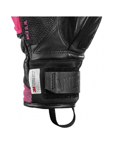 Rękawice narciarskie Leki WCR Venom 3D Junior Mitten (jednopalczaste) Black/Pink