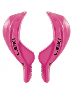 Ochraniacze-gardy na kije narciarskie Leki Gate Guard Closed WorldCup Neon Pink