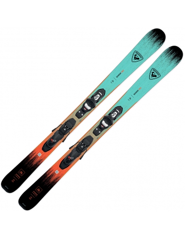 Narty dziecięce Rossignol SENDER JUNIOR + wiązania Look KID 4 GW