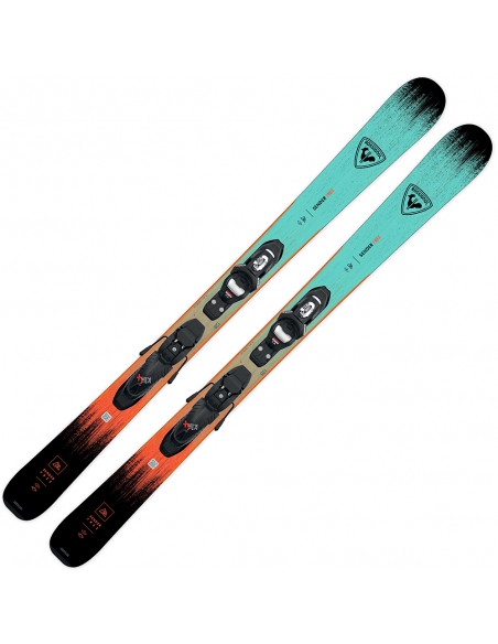 Narty dziecięce Rossignol SENDER JUNIOR + wiązania Look KID 4 GW