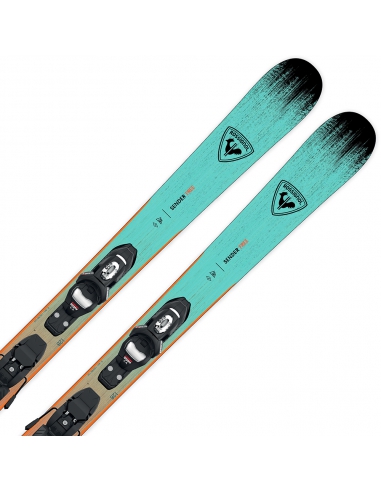 Narty dziecięce Rossignol SENDER JUNIOR + wiązania Look KID 4 GW