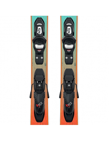 Narty dziecięce Rossignol SENDER JUNIOR + wiązania Look KID 4 GW
