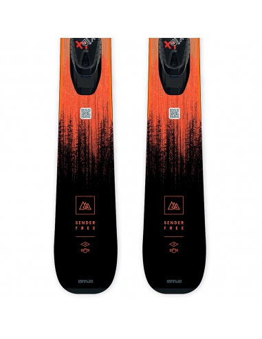 Narty dziecięce Rossignol SENDER JUNIOR + wiązania Look KID 4 GW