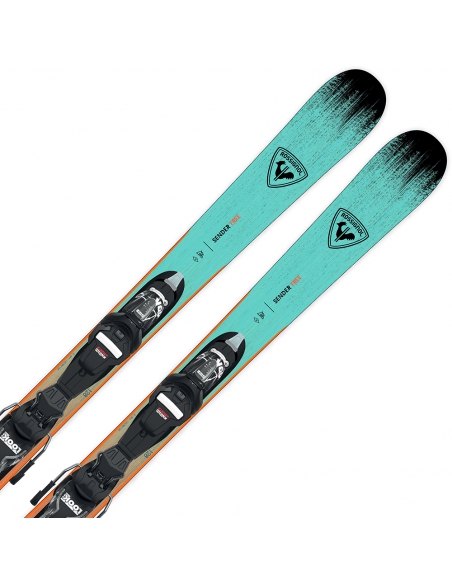 Narty dziecięce Rossignol SENDER JUNIOR + wiązania Look XPRESS 7 GW