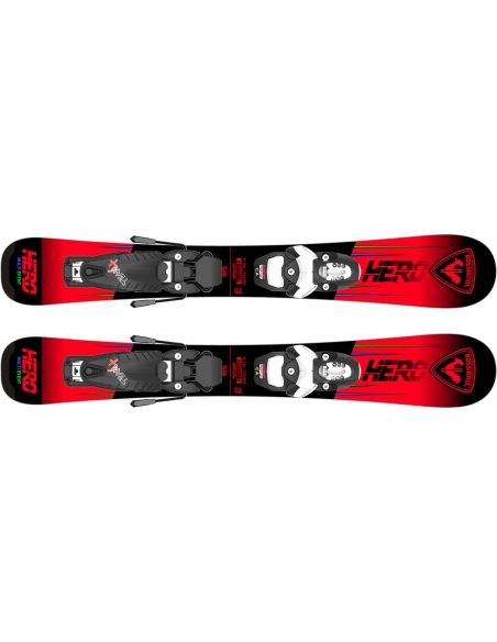 Narty dziecięce Rossignol HERO KID + wiązania Look TEAM 4 GW