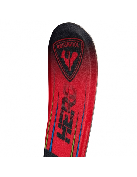 Narty dziecięce Rossignol HERO KID + wiązania Look TEAM 4 GW