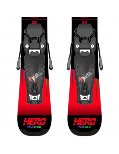 Narty dziecięce Rossignol HERO KID + wiązania Look TEAM 4 GW