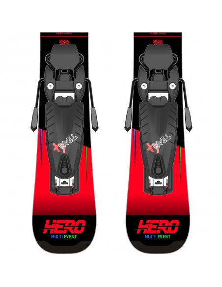 Narty dziecięce Rossignol HERO KID + wiązania Look TEAM 4 GW