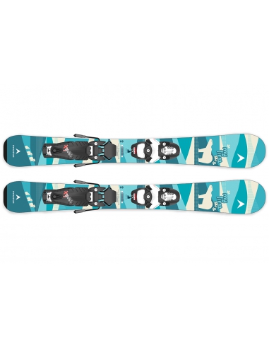 Narty dziecięce Dynastar MY FIRST SKI  + wiązania Look Team 4 Black GW