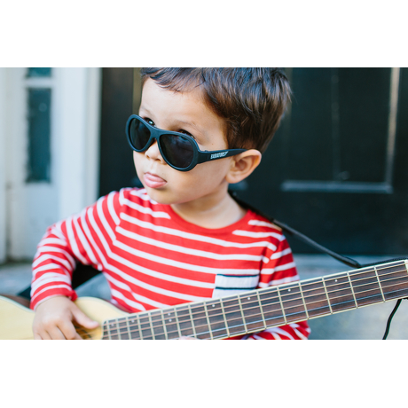 Okulary przeciwsłoneczne dla dzieci Babiators Original Aviator Black Ops Black