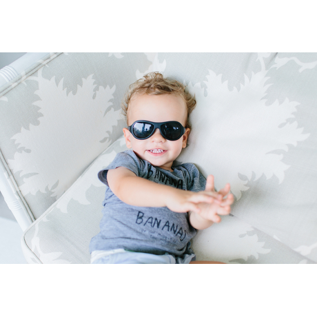 Okulary przeciwsłoneczne dla dzieci Babiators Original Aviator Black Ops Black