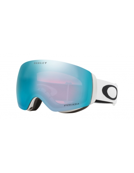 Gogle narciarskie Oakley Flight Deck M Matte White/Prizm Sapphire Iridium