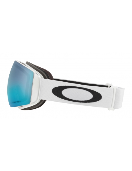 Gogle narciarskie Oakley Flight Deck M Matte White/Prizm Sapphire Iridium