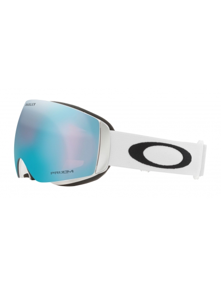 Gogle narciarskie Oakley Flight Deck M Matte White/Prizm Sapphire Iridium