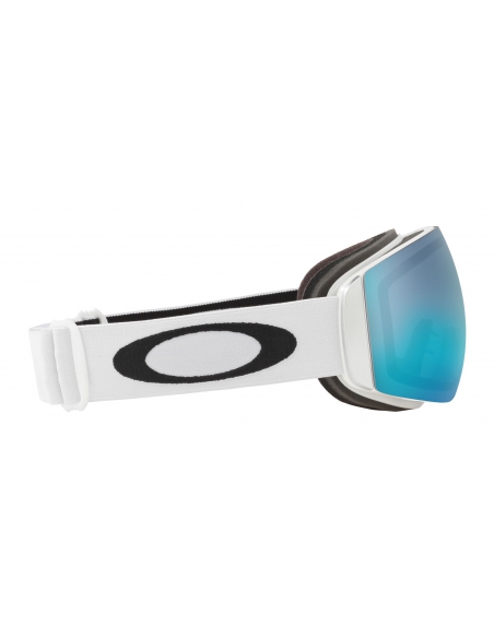 Gogle narciarskie Oakley Flight Deck M Matte White/Prizm Sapphire Iridium