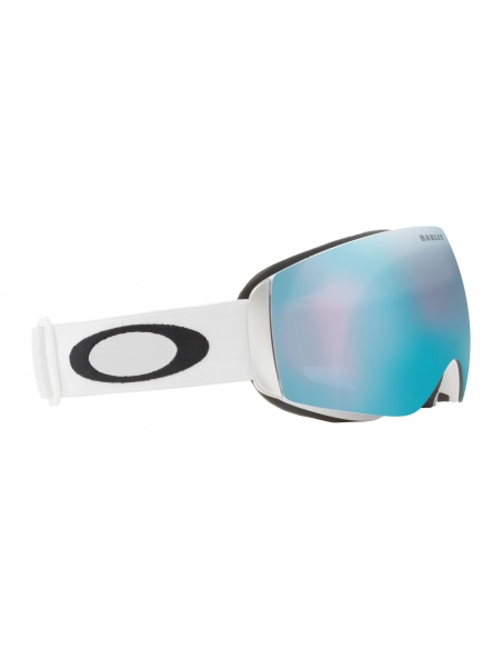Gogle narciarskie Oakley Flight Deck M Matte White/Prizm Sapphire Iridium