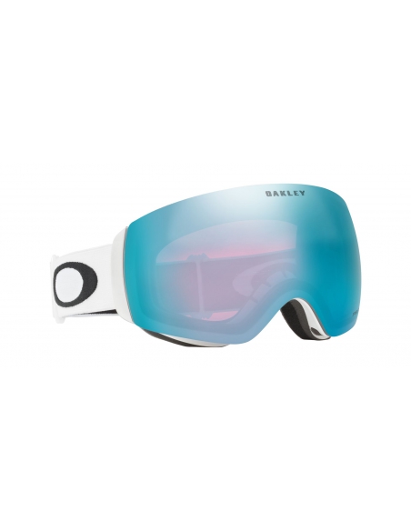 Gogle narciarskie Oakley Flight Deck M Matte White/Prizm Sapphire Iridium