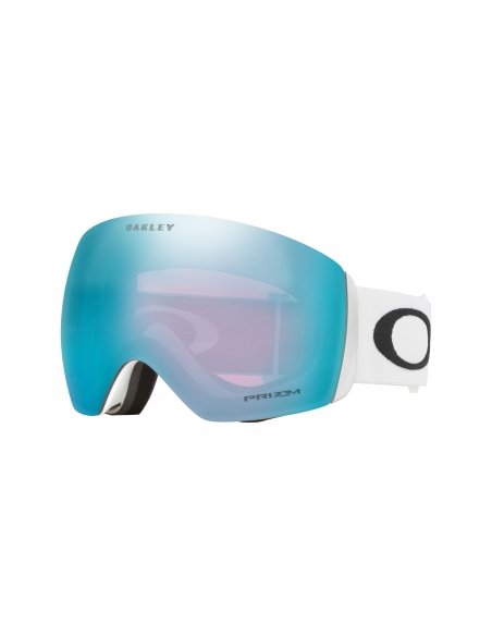 Gogle narciarskie Oakley Flight Deck L Matte White/Prizm Sapphire Iridium
