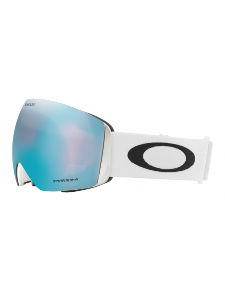 Gogle narciarskie Oakley Flight Deck L Matte White/Prizm Sapphire Iridium