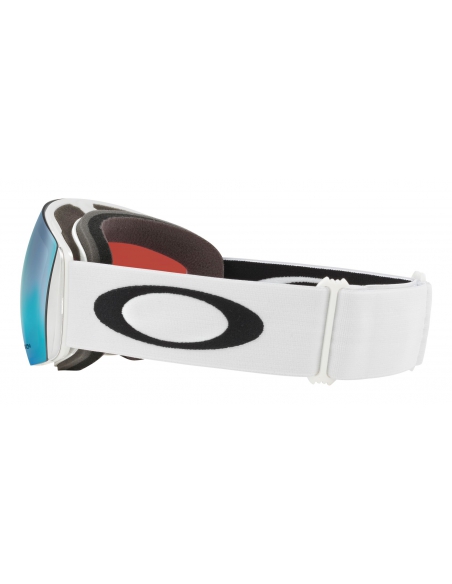 Gogle narciarskie Oakley Flight Deck L Matte White/Prizm Sapphire Iridium