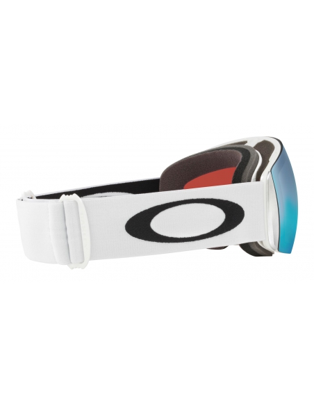 Gogle narciarskie Oakley Flight Deck L Matte White/Prizm Sapphire Iridium
