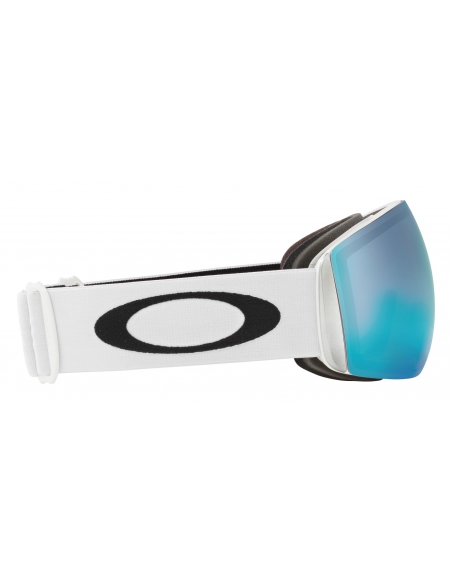 Gogle narciarskie Oakley Flight Deck L Matte White/Prizm Sapphire Iridium