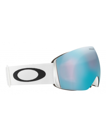 Gogle narciarskie Oakley Flight Deck L Matte White/Prizm Sapphire Iridium