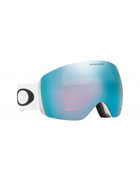 Gogle narciarskie Oakley Flight Deck L Matte White/Prizm Sapphire Iridium