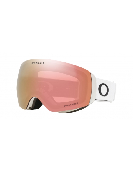 Gogle narciarskie Oakley Flight Deck M Matte White/Prizm Rose Gold Iridium
