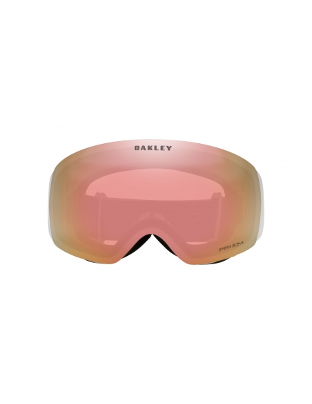 Gogle narciarskie Oakley Flight Deck M Matte White/Prizm Rose Gold Iridium
