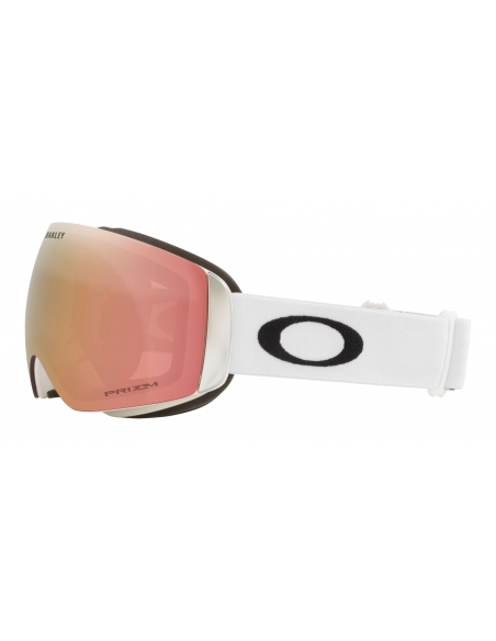 Gogle narciarskie Oakley Flight Deck M Matte White/Prizm Rose Gold Iridium