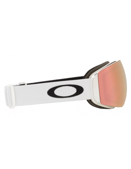 Gogle narciarskie Oakley Flight Deck M Matte White/Prizm Rose Gold Iridium