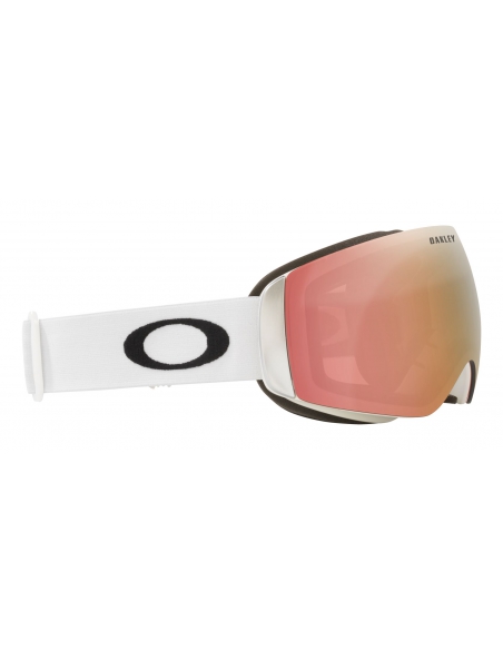 Gogle narciarskie Oakley Flight Deck M Matte White/Prizm Rose Gold Iridium