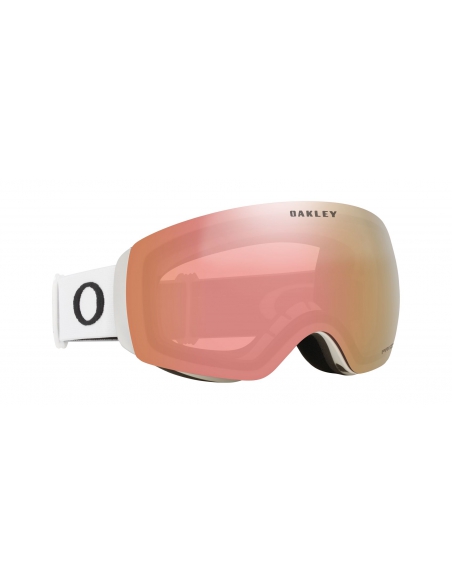 Gogle narciarskie Oakley Flight Deck M Matte White/Prizm Rose Gold Iridium
