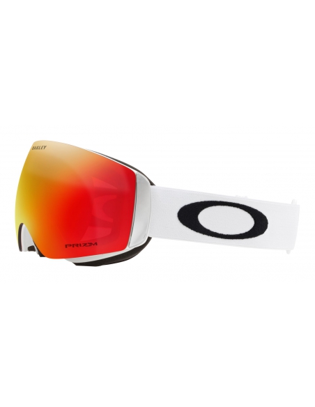 Gogle narciarskie Oakley Flight Deck M Matte White/Prizm Torch Iridium