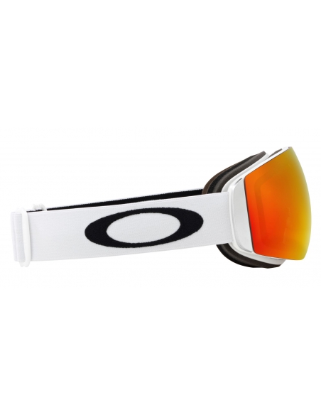Gogle narciarskie Oakley Flight Deck M Matte White/Prizm Torch Iridium