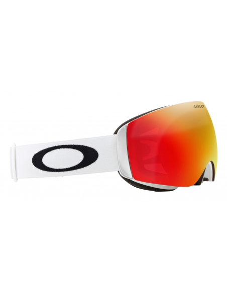 Gogle narciarskie Oakley Flight Deck M Matte White/Prizm Torch Iridium